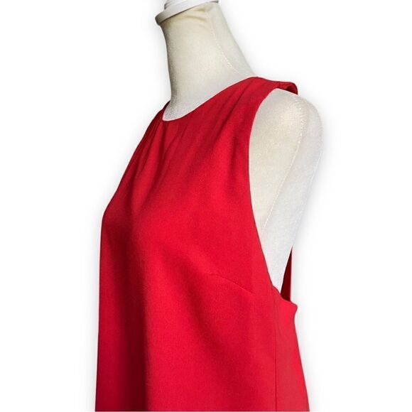 MIAMI Red Racerback Shift Mini Dress - Picture 7 of 16